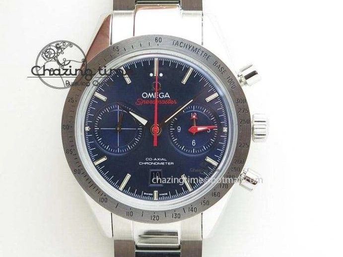 0522 Speedmaster White Side Of The Moon N1F 1:1 Best Edition White Dial White Ceramic on White Leather Strap A GoAnywhere 7694